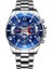 Stil 4 2022 Takvim Erkek Saati Altı Pinli Çelik Kayış Izle Quartz Saat Erkekler Için Aydınlık Izle Relojes Para Hombre (Yurt Dışından) 1