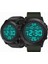 I Moda Erkekler Dijital Saat LCD Çalıştırma Adım Yürüyüş Sayacı Askeri Spor LED Su Geçirmez Bilek Saatler Erkek Saat Drop Shipping (Yurt Dışından) 5