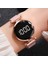 1 Adet Pembe 5 Adet Set Bilezik Izle Kadınlar Lüks Dijital Mıknatıs Gül Altın Paslanmaz Çelik LED Kuvars Saatler Relogio Feminino Dropshipping (Yurt Dışından) 4