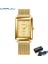 Altın Kutu Crrju Altın Izle Kadın Saatler Bayanlar Yaratıcı Çelik Kadın Bilezik Saatler Kadın Saat Relogio Feminino Montre Femme (Yurt Dışından) 1