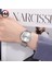 Altın Beyaz Kadın Bilezik Izle Lüks Marka Kuvars Bayan Elbiseler Bilek Saatleri Gümüş Çelik Hasır Kadın Izle 36MM Su Geçirmez Saat Xfcs (Yurt Dışından) 4