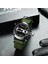 Nylonsilver Megalıth Moda Erkekler Izle Erkek Aydınlık Su Geçirmez Kuvars Izle Erkekler Üst Marka Lüks Spor LED Dijital Saat Relogio Masculino (Yurt Dışından) 5