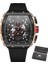 0399ROSE Black-Box Mını Focus Kronograf Kuvars Izle Erkekler Için Tonneau Dial Turuncu Silikon Kayışlı Askeri Spor Kol Saati Otomatik Tarih 0399 (Yurt Dışından) 1
