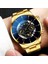 Örgü 6 Reloj Hombre Moda Erkek Paslanmaz Çelik Saatler Lüks Takvim Kuvars Kol Saati Erkekler Iş Casual Izle Relogio Masculino (Yurt Dışından) 3