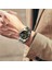 Kutu Altın-Sıyah Kazanan Lüks Otomatik Erkek Izle Altın Şeffaf Mekanik Saatler Klasik Retro Paslanmaz Çelik Kayış Reloj Hombre (Yurt Dışından) 2