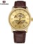 Altın Kara Kutu Forsınıng Klasik Moda Erkek Saatler Tourbillion Altın Rengi Otomatik Mekanik Izle Erkekler Üst Marka Lüks Saat (Yurt Dışından) 3