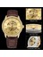 Altın Kara Kutu Forsınıng Klasik Moda Erkek Saatler Tourbillion Altın Rengi Otomatik Mekanik Izle Erkekler Üst Marka Lüks Saat (Yurt Dışından) 4