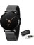 Siyah Sarı Lıge Erkek Izle Marka Lüks Moda Deri Kuvars Chronograph Kol Saatleri Rahat Iş Su Geçirmez Saat Relogio Masculino (Yurt Dışından) 1