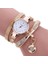 Bronz Relogio Bilezik Saatler Kadın Wrap Etrafında Moda Bilezik Moda Elbise Bayanlar Kadının Kol Saati Relojes Mujer Saat Hediye Için (Yurt Dışından) 2