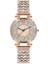 Gül Altın Yeni Varış Bayanlar Flaş Pırlanta Bilezik Izle Moda Kuvars Izle Popüler Izle Relojes De Cuarzo Para Mujer (Yurt Dışından) 1