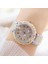 Gümüş Kutu Moda Kadın Bilezik Saatler Paslanmaz Çelik Taklidi Kristal Bayanlar Kuvars Izle Kadın Elbise Saat Dropshiping Montre Femme (Yurt Dışından) 2