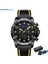 Bkby-Box Crrju Chronograph Erkek Saatler Marka Lüks Rahat Spor Tarih Kuvars Silikon Kol Saatleri Su Geçirmez Erkek Kol Saati Adam (Yurt Dışından) 1