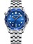Stil 4 Mavi Spor Saatler Erkekler Için Üst Marka Lüks Chronograph Adam Izle Askeri Kuvars Saatler Aydınlık Eller Relogio Masculino (Yurt Dışından) 2