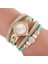 C Relogio Bilezik Saatler Kadın Wrap Etrafında Moda Bilezik Moda Elbise Bayanlar Kadının Kol Saati Relojes Mujer Saat Hediye Için (Yurt Dışından) 5