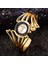 Gül Altın Altın 2022 Yeni Şık Kanatlar Tasarım Bilezik Izle Tam Çelik Kordonlu Saat Analog Kuvars Saatler Femme Sıcak Montre Femme (Yurt Dışından) 2