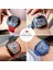 0399RED-BOX Mını Focus Chronograph Quartz Saat Erkekler Için Tonneau Dial Askeri Spor Kol Saati, Turuncu Silikon Kayış Otomatik Tarih 0399 (Yurt Dışından) 3