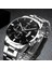 Gül Altın Gül Altın Reloj Hombre Moda Erkekler Paslanmaz Çelik Izle Lüks Takvim Kuvars Kol Saati Iş Saatleri Adam Saat Relogio Masculino (Yurt Dışından) 2