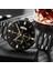 Gül Altın Gül Altın Reloj Hombre Moda Erkekler Paslanmaz Çelik Izle Lüks Takvim Kuvars Kol Saati Iş Saatleri Adam Saat Relogio Masculino (Yurt Dışından) 5