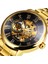 Bo Gold Gold Forsınıng Altın Mekanik Erkek Saatler Üst Marka Lüks Erkek Izle Paslanmaz Çelik Kayış Moda Iş Часы Мужские (Yurt Dışından) 2