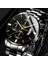 Yeşil Reloj Hombre Moda Erkekler Paslanmaz Çelik Izle Lüks Takvim Kuvars Kol Saati Iş Adam Için Saatler Saat Montre Homme (Yurt Dışından) 2
