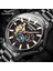 D Guanqın Tourbillon Mekanik Erkek Saatleri Üst Marka Su Geçirmez Saat Erkekler Iş Otomatik Analog Saat Relogios Masculino (Yurt Dışından) 3