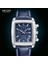 Kahverengi Beyaz Megir Dikdörtgen Kadran Deri Kayış Izle Erkekler Için Rahat Mavi Kronograf Kuvars Saatler Erkek Kol Saati Montre Reloj Часы Мужские (Yurt Dışından) 4