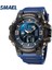 Kırmızı Yeşil Smael 8049 En Lüks Saatler Erkekler Çift Ekran Izle 50 M Su Geçirmez Spor Kol Saati Erkek Askeri Saat Erkek Relogio Masculino (Yurt Dışından) 2