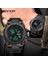 Armygreen Sanda Erkek Saatleri Spor Açık Su Geçirmez Askeri Saat Analog Dijital Kol Saati Çok Fonksiyonlu LED Alarm Kronometre (Yurt Dışından) 4
