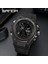 Armygreen Sanda Erkek Saatleri Spor Açık Su Geçirmez Askeri Saat Analog Dijital Kol Saati Çok Fonksiyonlu LED Alarm Kronometre (Yurt Dışından) 5