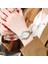Altın Beyaz Yeni 2021 Lüks Часы Quartz Saat Paslanmaz Çelik Gündelik Bilezik Izle Kadın Moda Wriwatch Relojes Para Mujer Marca De Lujo (Yurt Dışından) 3