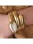 Altın 2021 Relogio Feminino Lüks Gümüş Yılan Saatler Kadın Moda Kuvars Bileklik Bileklik Saatler Casual Bayanlar Saatler Reloj Mujer (Yurt Dışından) 3