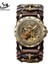 1-Bronz Moda Klasik Shenhua Erkek Saatler Retro Otomatik Mekanik Izle Spor Kendinden Kurmalı Saat Erkekler Izle Montre Homme (Yurt Dışından) 1