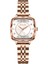 Gül Qıngxıya Gül Altın Izle Kadın Saatler Bayanlar Paslanmaz Çelik Bayan Bilezik Saatler Kadın Saat Relogio Feminino Montre Femme (Yurt Dışından) 2