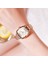 Gül Qıngxıya Gül Altın Izle Kadın Saatler Bayanlar Paslanmaz Çelik Bayan Bilezik Saatler Kadın Saat Relogio Feminino Montre Femme (Yurt Dışından) 5