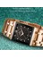 Altın-Sıyah Kutu ile Yeni Relogio Feminino Moda Rosegold Bilezik Saatler Kadınlar Yaratıcı Kare Kuvars Bilek Izle Üst Marka Lüks Bayanlar Saat (Yurt Dışından) 2