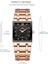 Altın-Sıyah Kutu ile Yeni Relogio Feminino Moda Rosegold Bilezik Saatler Kadınlar Yaratıcı Kare Kuvars Bilek Izle Üst Marka Lüks Bayanlar Saat (Yurt Dışından) 4
