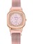 Pembe Yeni Bayanlar Lüks Saatler Örgü Mıknatıs Toka Kare Kuvars Izle Kadınlar Için Küçük Rahat Bilezik Saatler Relogio Feminino Saat (Yurt Dışından) 1