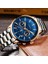 Tamamen Siyah S Yeni Saatler Chronograph Orijinal Marka Erkekler Için Saat Lüks Spor Su Geçirmez Kuvars Saat Paslanmaz Çelik Otomatik Tarih Reloj Hombre (Yurt Dışından) 2