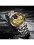 Altın Siyah Lıge 2023 Yeni Moda Erkekler Izle Takvim Paslanmaz Çelik Üst Marka Lüks Spor Chronograph Kuvars Izle Relogio Masculino + Kutu (Yurt Dışından) 3