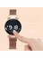 Pembe 2021 Yeni Moda Kadın Manyetik Kuvars Kol Saati Gül Altın LED Dijital Bilezik Izle Quartz Saat Hediye Reloj Mujer Montre (Yurt Dışından) 4