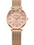 Bir Gül Altın Kadın Bilezik Saatler Küçük Kadran Kadın Kol Saati Moda Lüks Elbise Saat Reloj Mujer Relogio Feminino (Yurt Dışından) 1