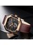 Siyah Lıge Erkekler Izle Üst Marka Lüks Kare Kuvars Erkek Saatler Deri Kayış Su Geçirmez Chronograph Kol Saati Adam Relogio Masculino (Yurt Dışından) 2