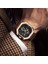Siyah Lıge Erkekler Izle Üst Marka Lüks Kare Kuvars Erkek Saatler Deri Kayış Su Geçirmez Chronograph Kol Saati Adam Relogio Masculino (Yurt Dışından) 3