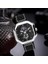 Siyah Lıge Erkekler Izle Üst Marka Lüks Kare Kuvars Erkek Saatler Deri Kayış Su Geçirmez Chronograph Kol Saati Adam Relogio Masculino (Yurt Dışından) 5