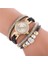 Siyah Relogio Bilezik Saatler Kadın Wrap Etrafında Moda Bilezik Moda Elbise Bayanlar Kadının Kol Saati Relojes Mujer Saat Hediye Için (Yurt Dışından) 1