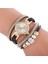 Siyah Relogio Bilezik Saatler Kadın Wrap Etrafında Moda Bilezik Moda Elbise Bayanlar Kadının Kol Saati Relojes Mujer Saat Hediye Için (Yurt Dışından) 2