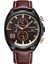 Kahve Yeni Erkek Izle Curren Üst Marka Lüks Erkek Kuvars Kol Saati Erkek Chronograph Askeri Spor Tarih Saat Relogio Masculino (Yurt Dışından) 1