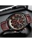 Kahve Yeni Erkek Izle Curren Üst Marka Lüks Erkek Kuvars Kol Saati Erkek Chronograph Askeri Spor Tarih Saat Relogio Masculino (Yurt Dışından) 3