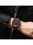 Kahve Yeni Erkek Izle Curren Üst Marka Lüks Erkek Kuvars Kol Saati Erkek Chronograph Askeri Spor Tarih Saat Relogio Masculino (Yurt Dışından) 4