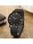 Z-A Ultra Ince Siyah Lüks Moda Erkek Minimalist Saatler Paslanmaz Çelik Hasır Bant Izle Erkekler Iş Rahat Analog Kuvars Saat (Yurt Dışından) 3